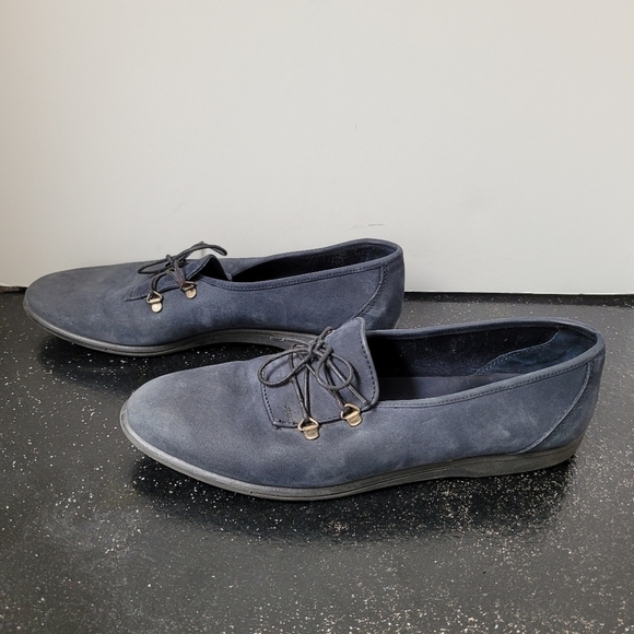 Bally Navy Suede Shoes - Picture 5 of 8